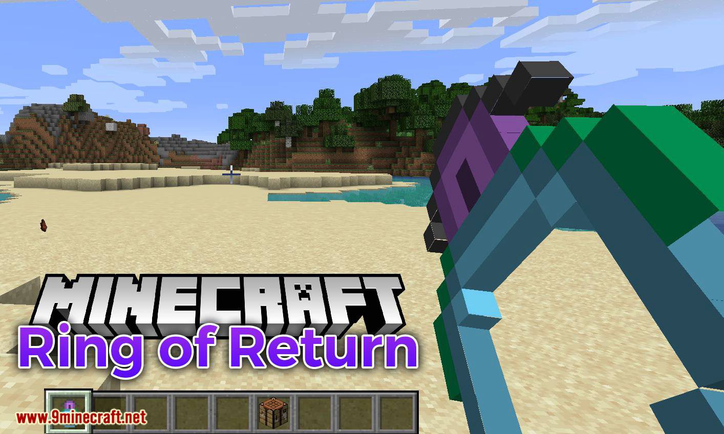 Ring of Return Mod (1.20.4, 1.19.2) - Return to Your Bed Spawn 1