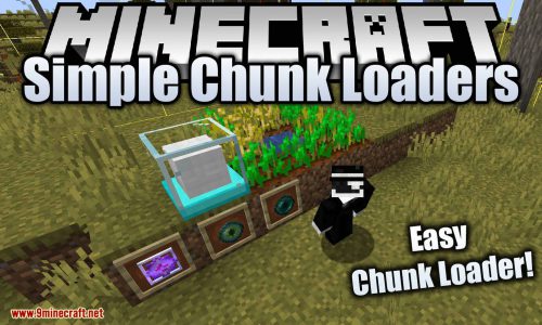 Simple Chunk Loaders Mod 1.16.5, 1.15.2 (Easy Chunk Loader) Thumbnail