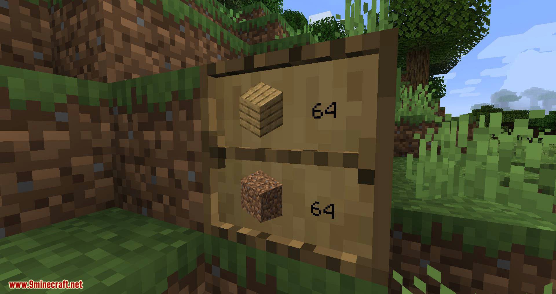 Simple Drawers Mod (1.16.5, 1.15.2) - Very Nice Storage Solution 5