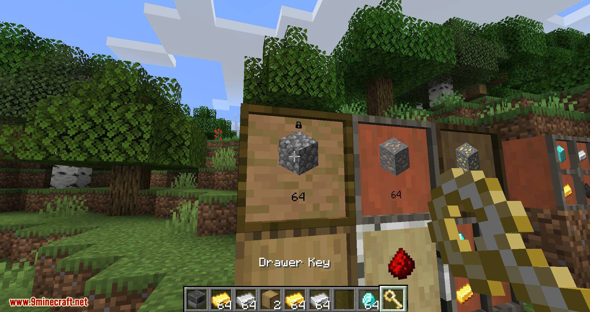 Simple Drawers Mod (1.16.5, 1.15.2) - Very Nice Storage Solution 7