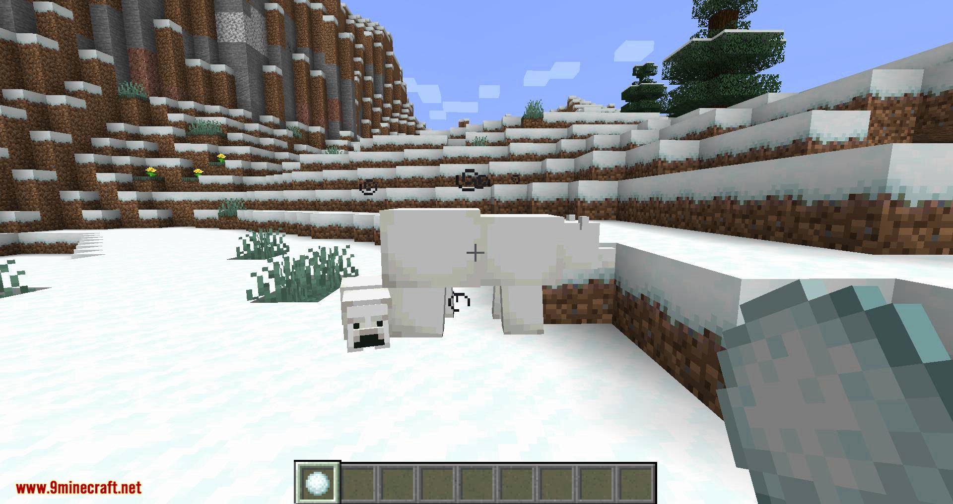 Snowballs Freeze Mobs Mod (1.20.4, 1.19.4) - Snowballs is More Powerful Now 4