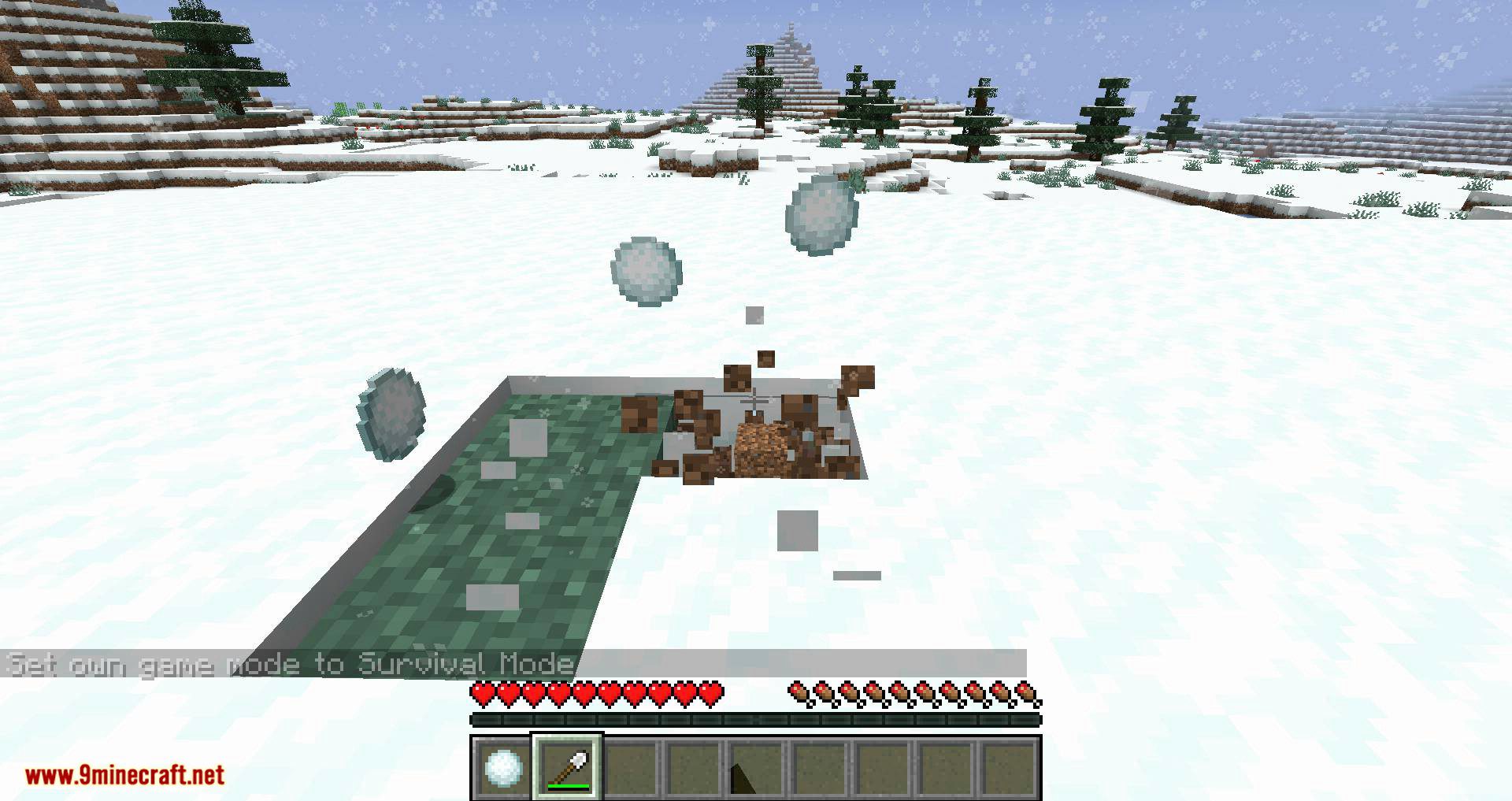 Snowballs Freeze Mobs Mod (1.20.4, 1.19.4) - Snowballs is More Powerful Now 5