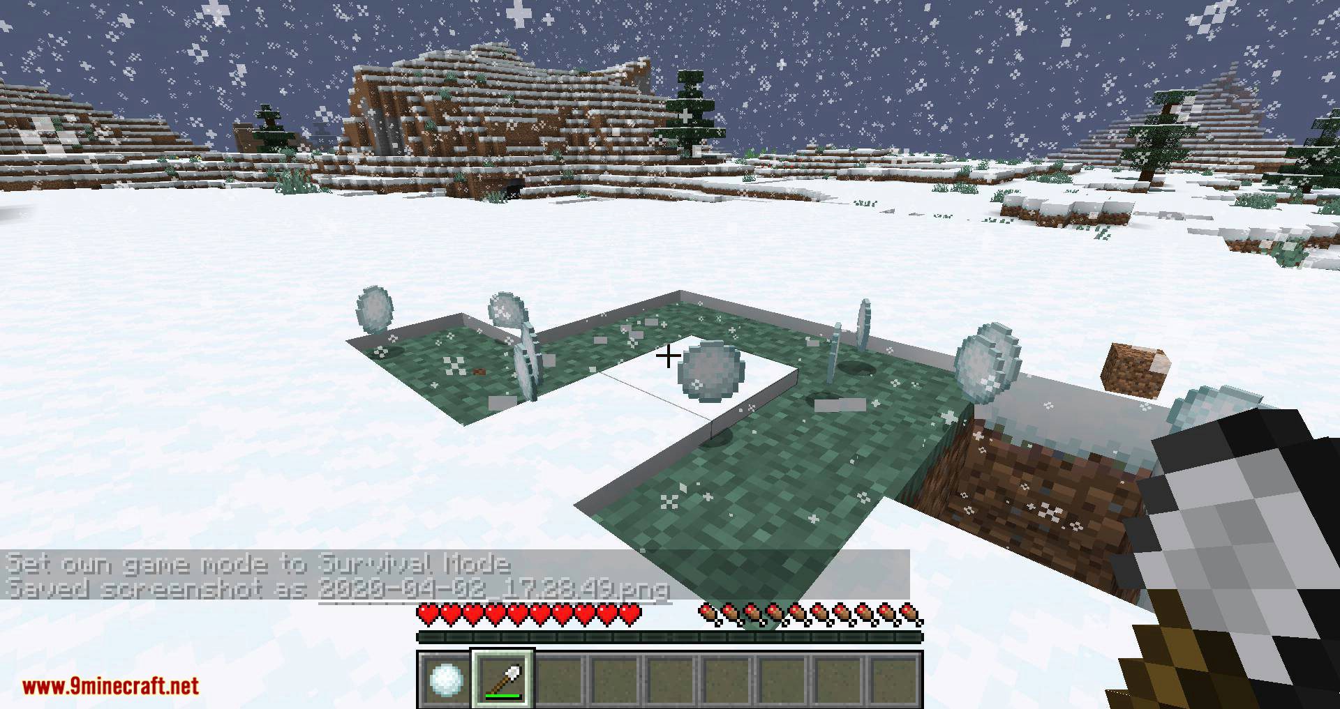 Snowballs Freeze Mobs Mod (1.20.4, 1.19.4) - Snowballs is More Powerful Now 6