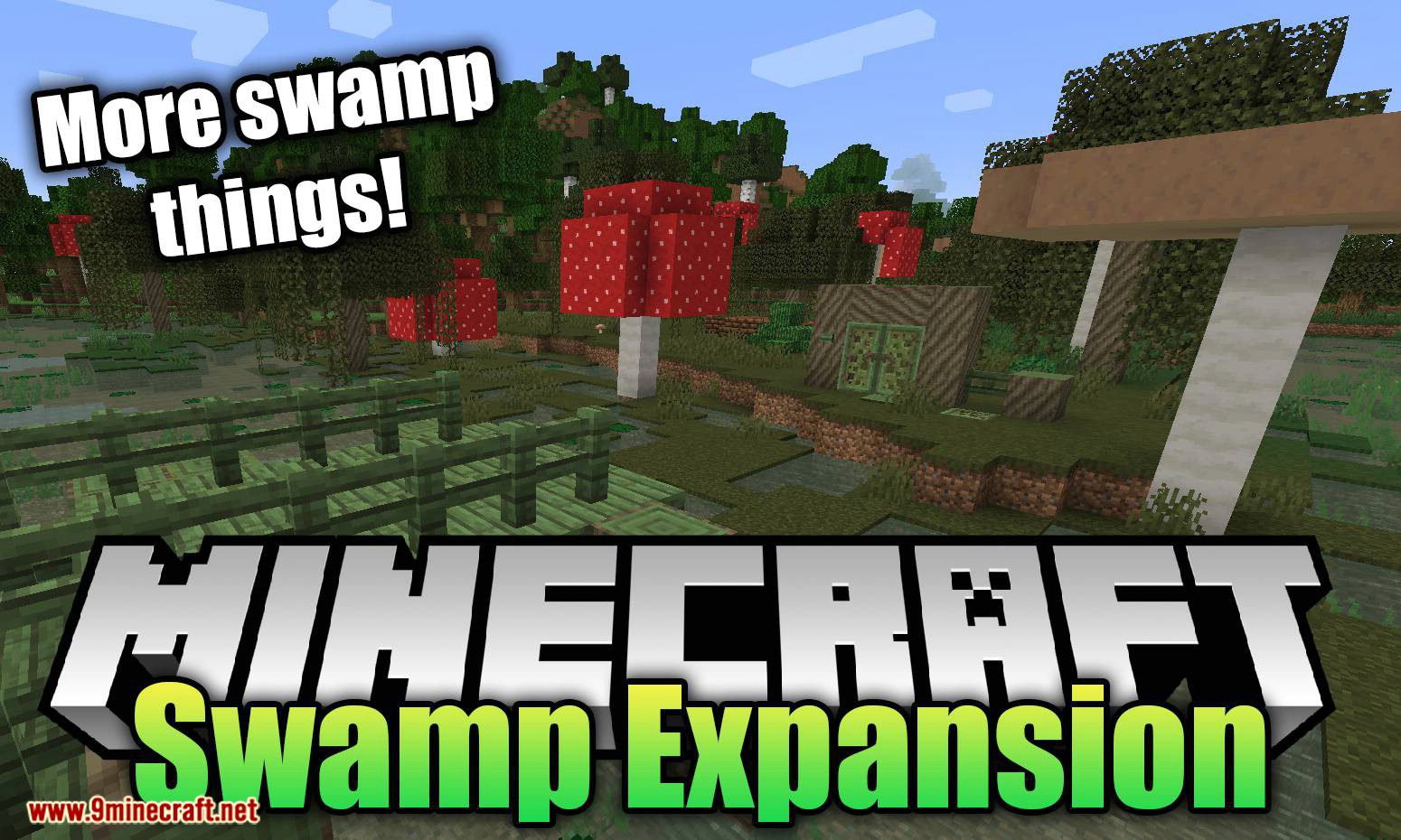 Swamp Expansion Mod 1.15.2, 1.14.4 (More Interesting Swamp Things) 1