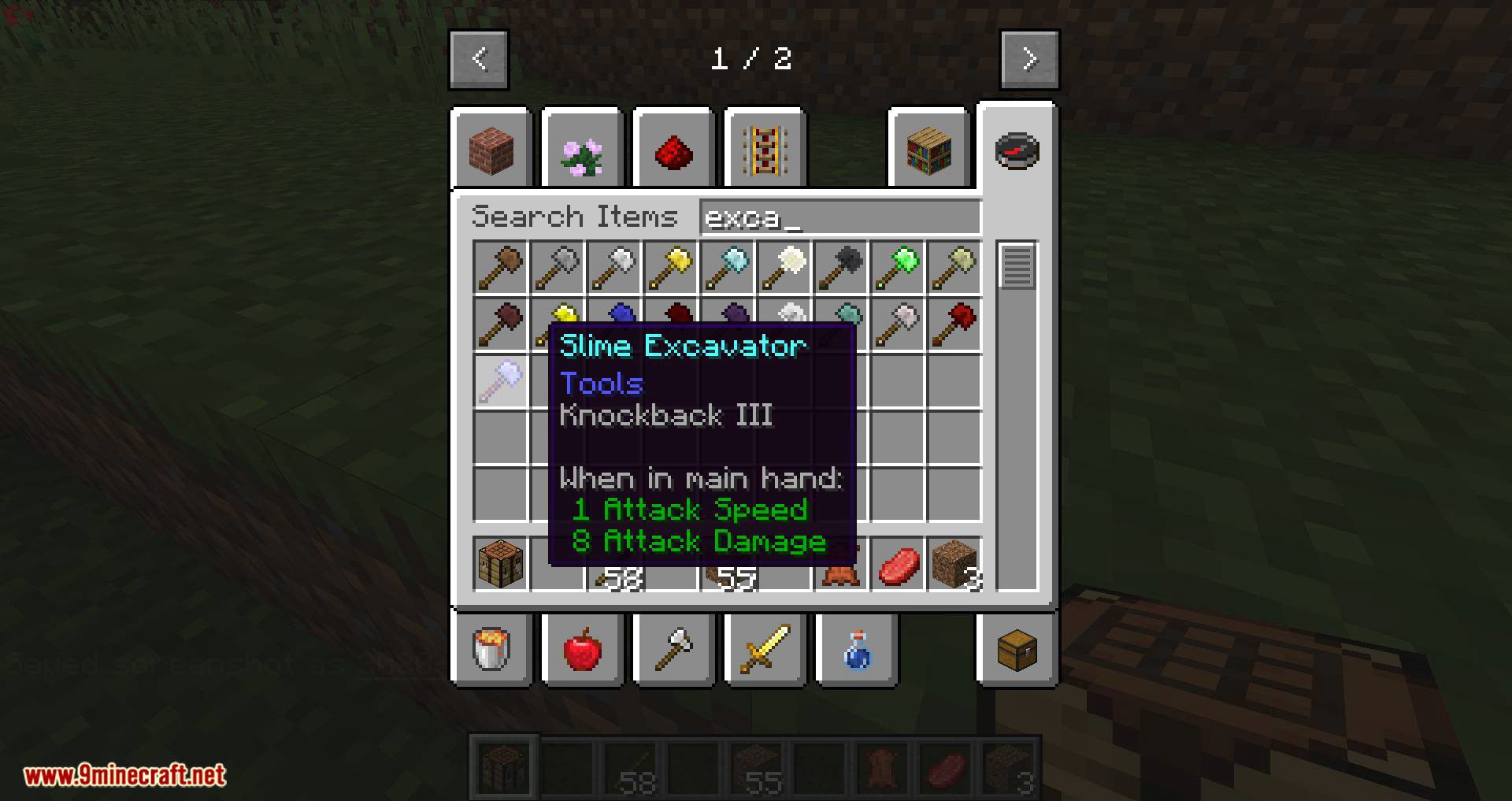 Vanilla Excavators Mod (1.18.2, 1.17.1) - Better Shovels 8