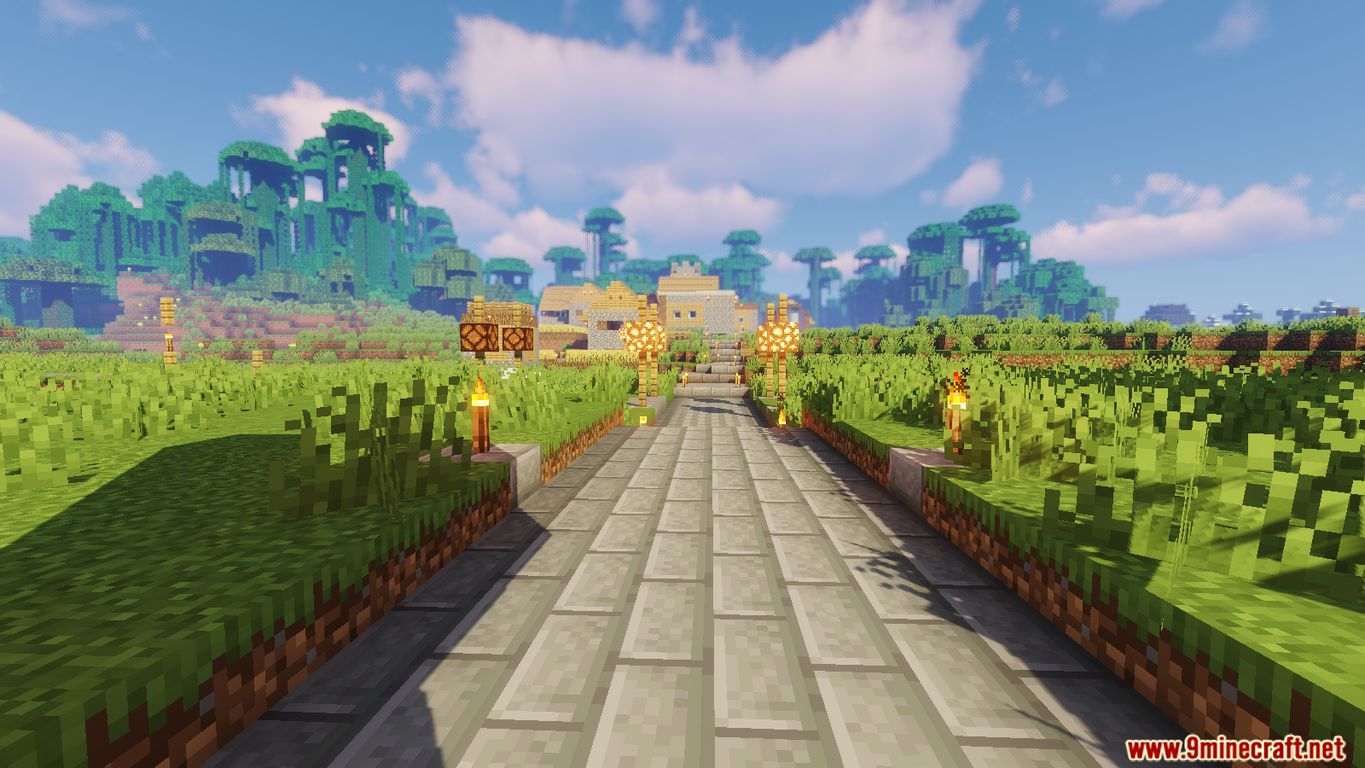 Wild Riders Island Map 1.14.4 for Minecraft 7