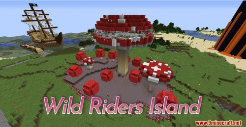Wild Riders Island Map 1.14.4 for Minecraft Thumbnail