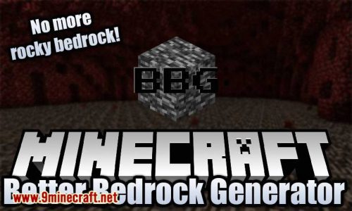 Better Bedrock Generator Mod 1.17.1, 1.16.5 (No More Rocky Bedrock) Thumbnail