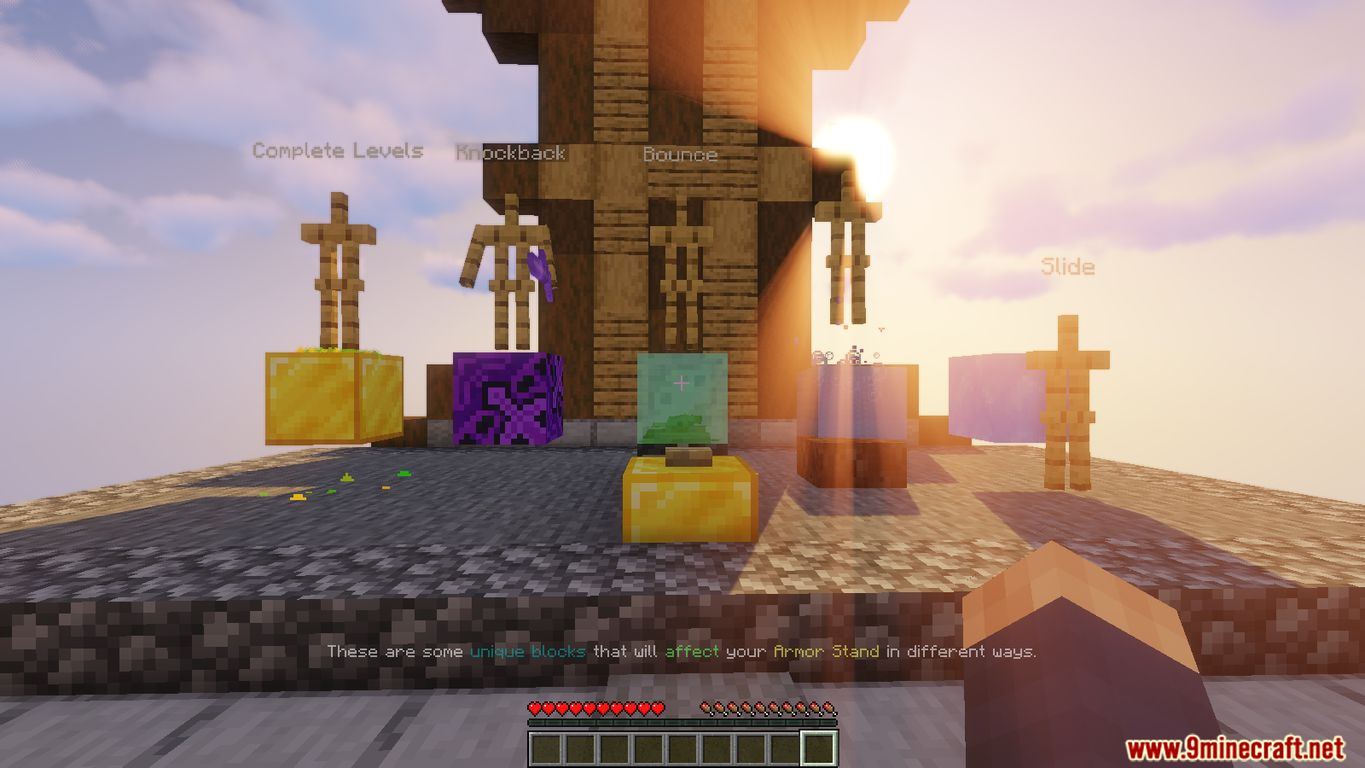 Armor Stand Parkour Map 1.14.4 for Minecraft 9