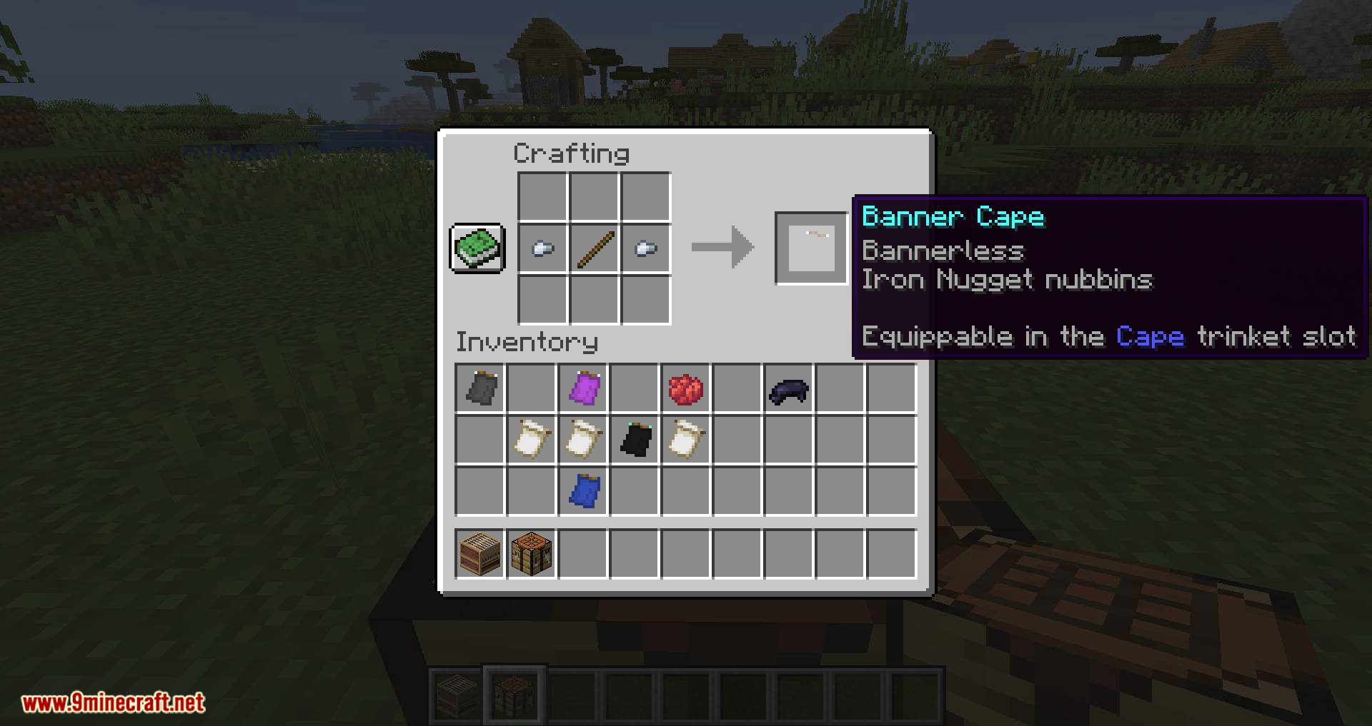 Banner Capes Mod (1.16.5, 1.15.2) - Wear a Banner as a Cape 14