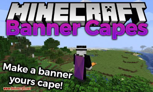 Banner Capes Mod (1.16.5, 1.15.2) – Wear a Banner as a Cape Thumbnail