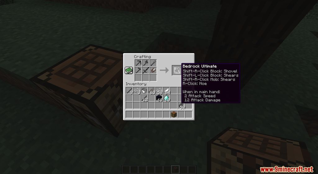 Bedrock Utilities Mod 1.12.2 (Stronger Armors, Tools) 8