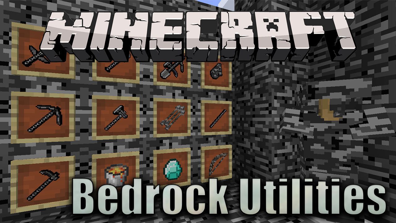 Bedrock Utilities Mod 1.12.2 (Stronger Armors, Tools) 1