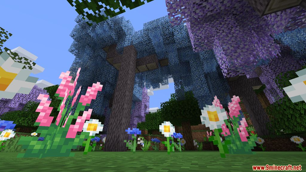 Bloomful Mod 1.15.2 (Aesthetic Trees, Mystical Atmosphere) 4