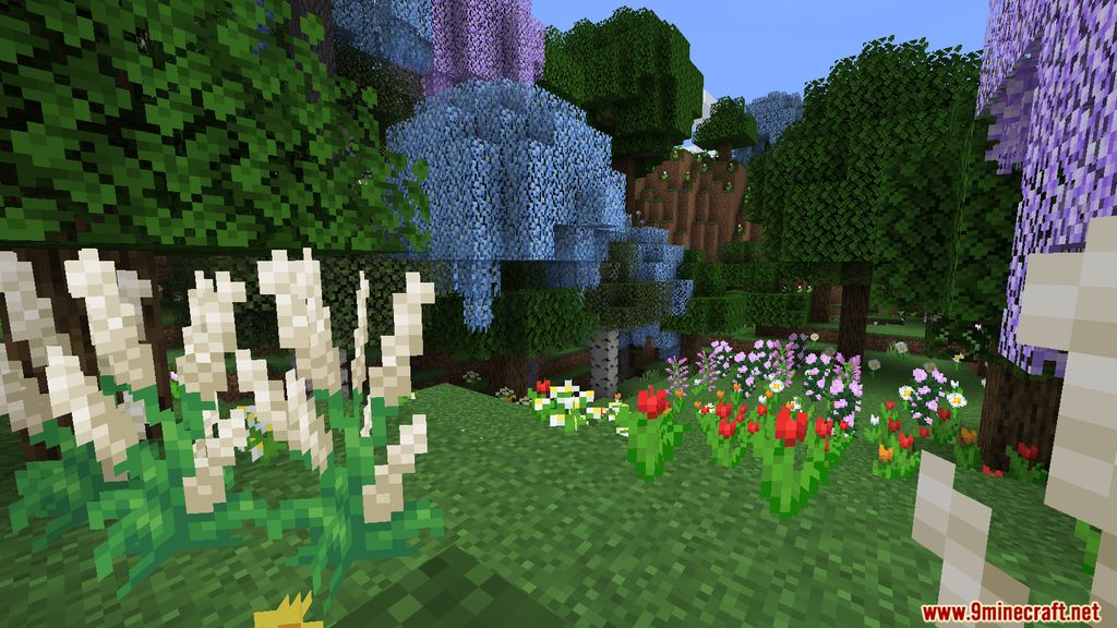 Bloomful Mod 1.15.2 (Aesthetic Trees, Mystical Atmosphere) 6