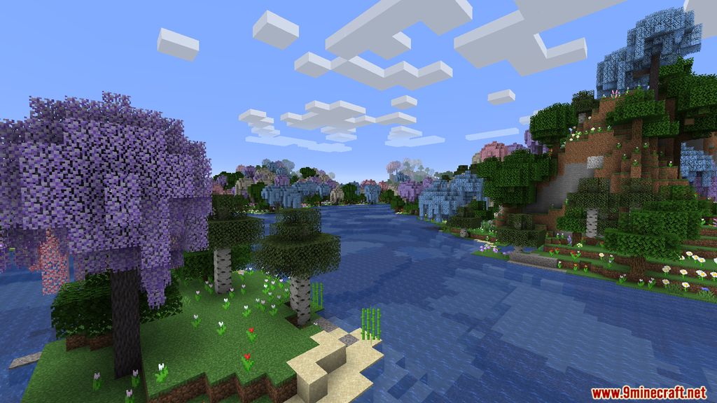 Bloomful Mod 1.15.2 (Aesthetic Trees, Mystical Atmosphere) 7