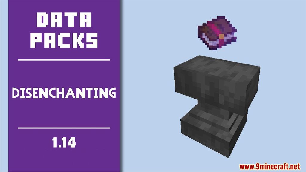 Disenchanting Onto Books Data Pack 1.15.2 (Disenchant Item Easier Without an Envil) 1