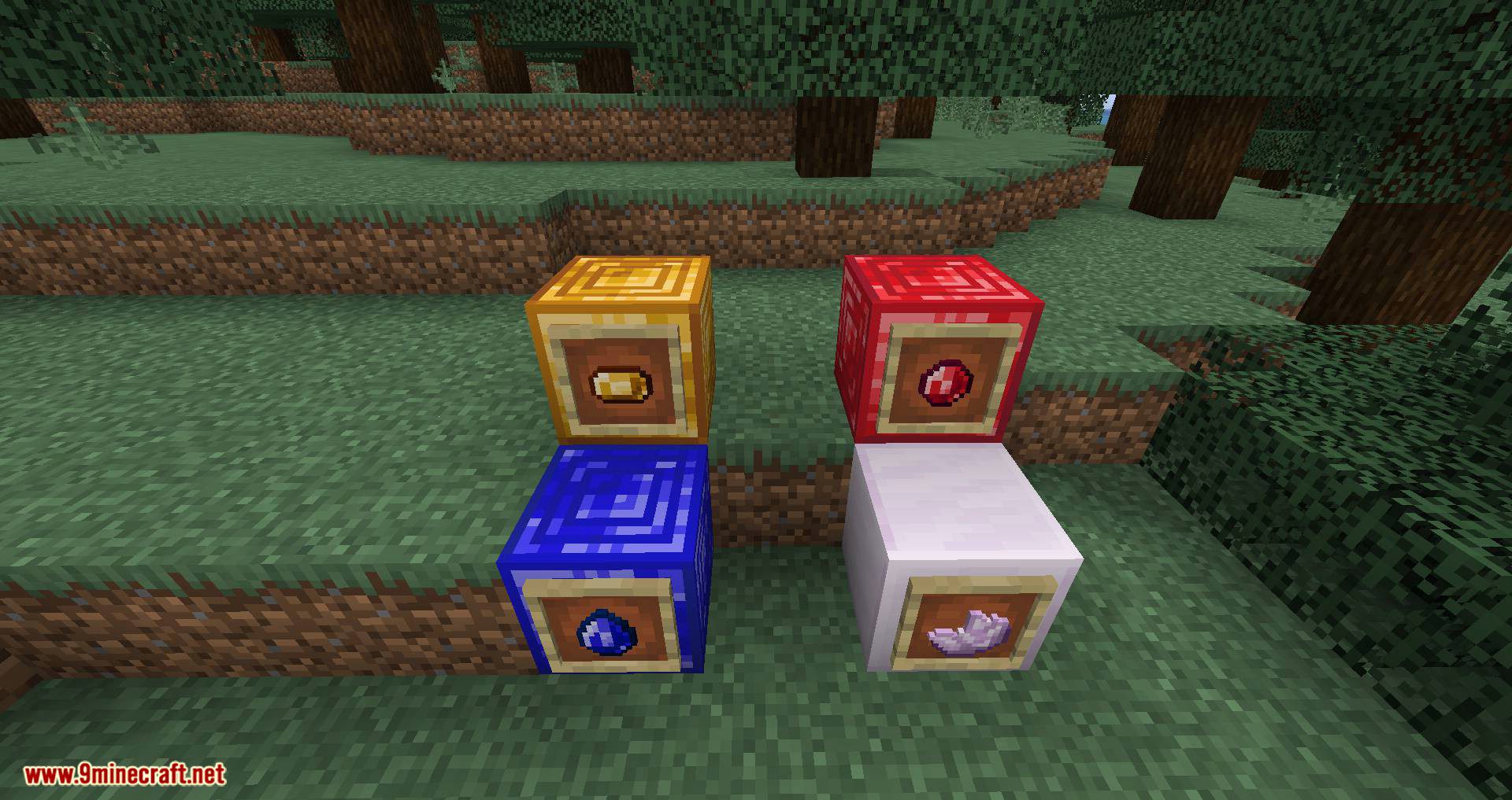 Gems and Crystals Mod (1.20.1, 1.19.4) - Ruby, Sapphire, Emerald, Topaz, Amethyst 3