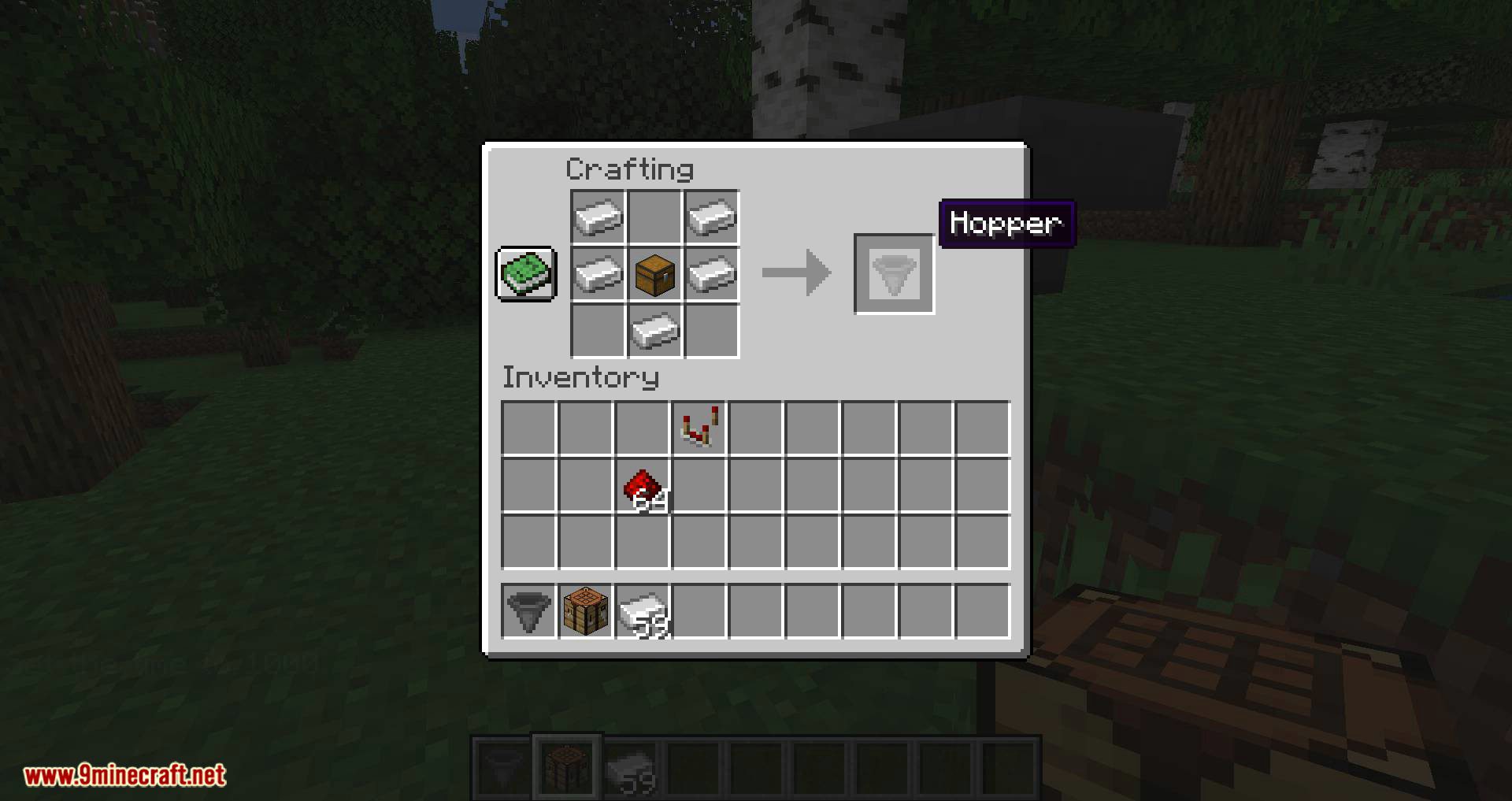 Golden Hopper Mod (1.20.1, 1.19.4) - Hoppers Can Filter Items 5