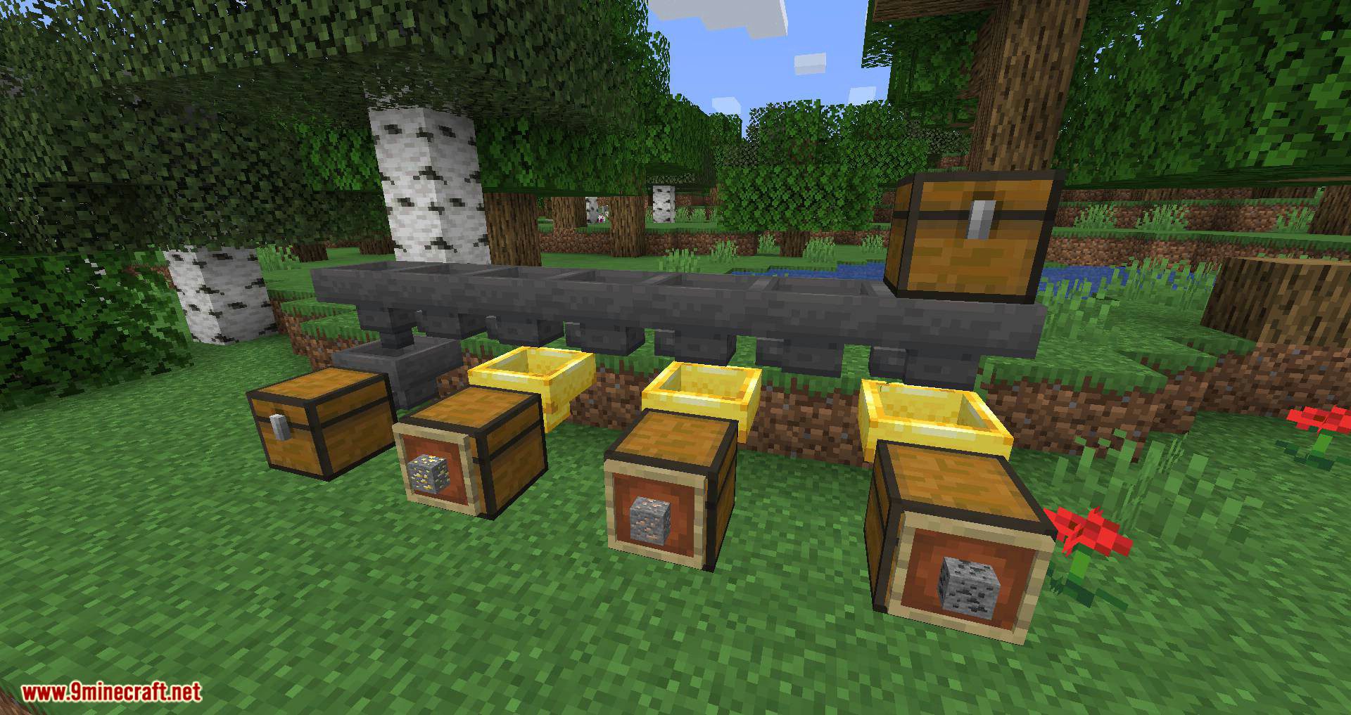 Golden Hopper Mod (1.20.1, 1.19.4) - Hoppers Can Filter Items 9