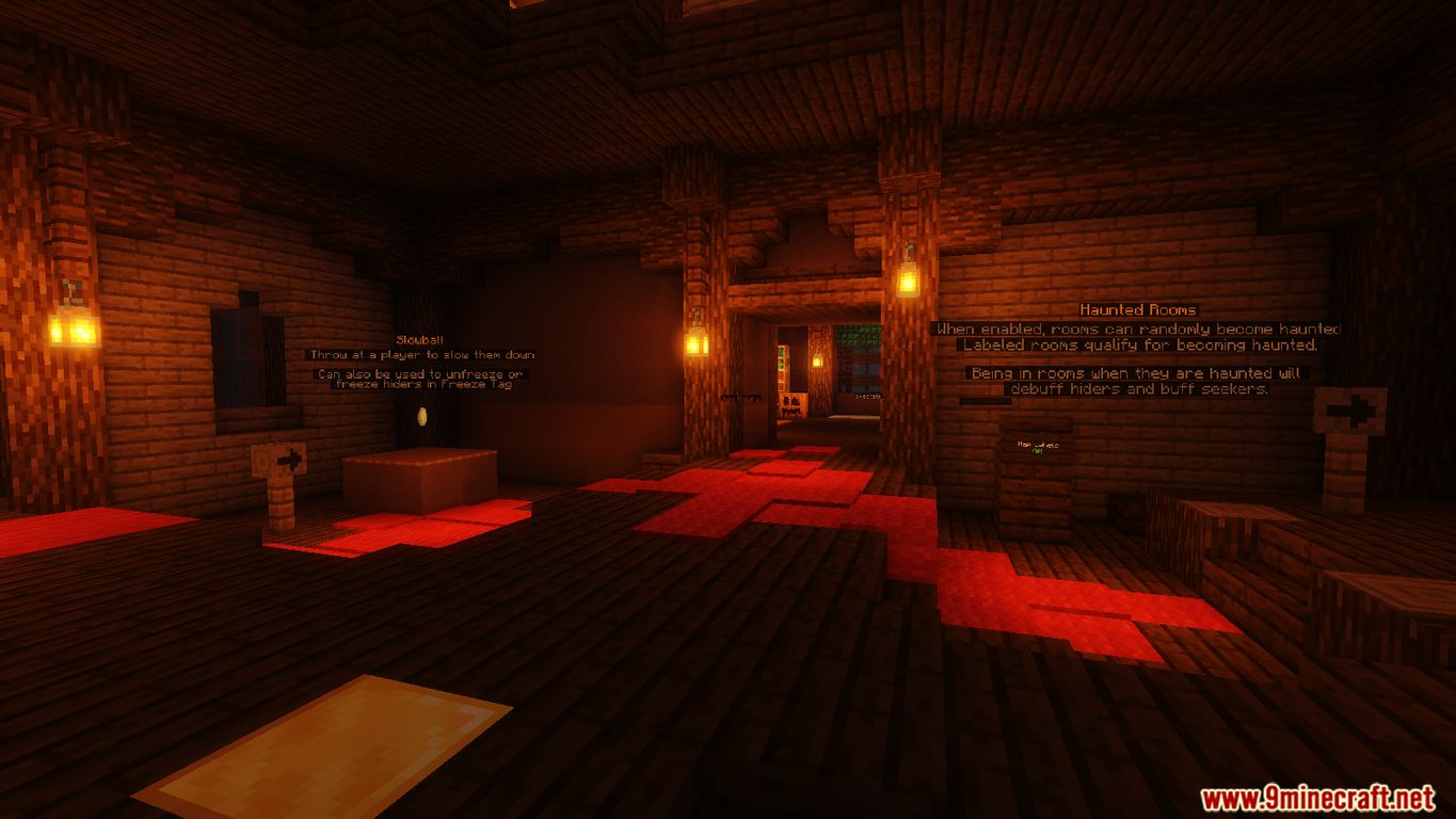 Haunted Hide and Seek Map 1.14.4 for Minecraft 2