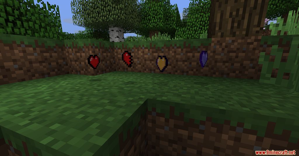 HeartDrops Mod 1.12.2 (Standard Gameplay, Health Generation, Combat) 7