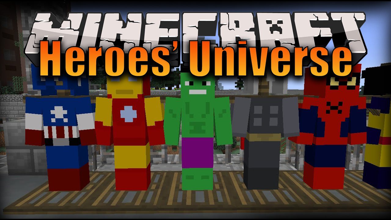 Heroes' Universe Mod 1.12.2 (Bosses, Heroes, Marvel, DC) 1