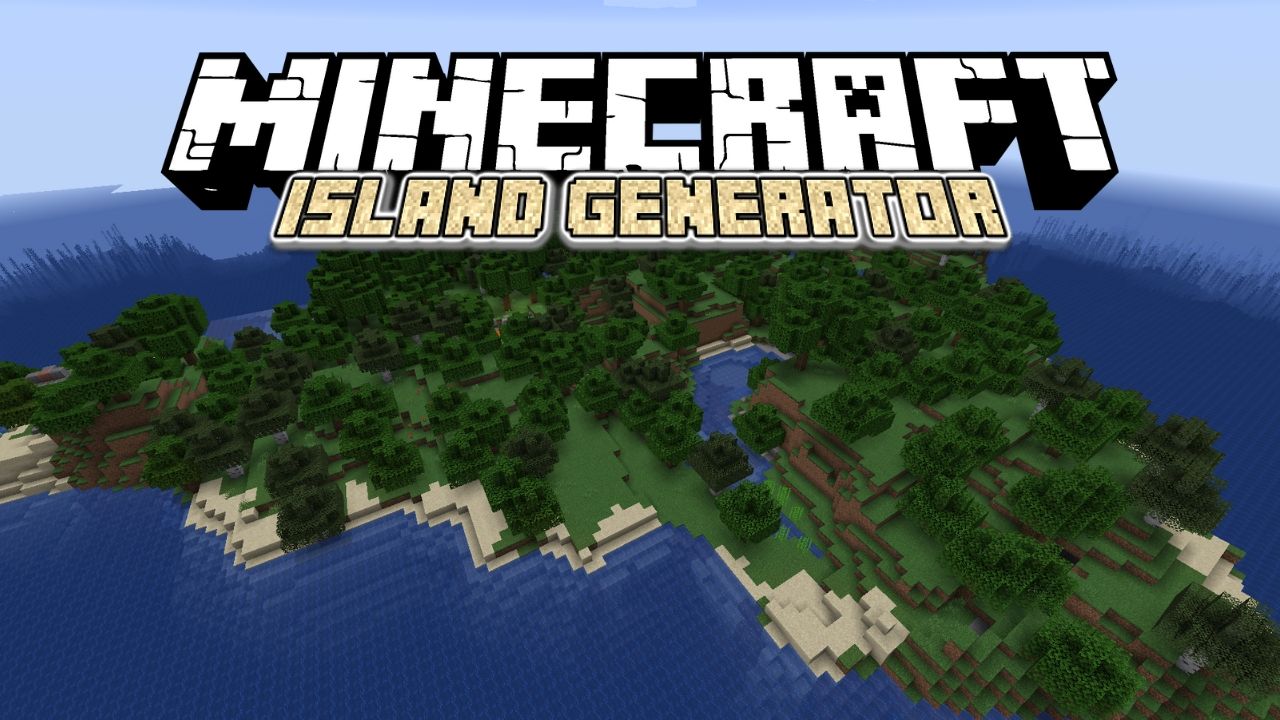 Island Generator Mod 1.15.2 (Survival) 1