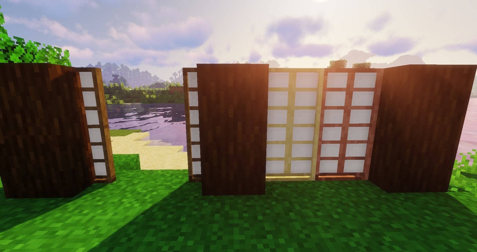 Macaw's Doors Mod (1.20.4, 1.19.4) - Shoji, Metal, Jail, Modern, & More Doors 4