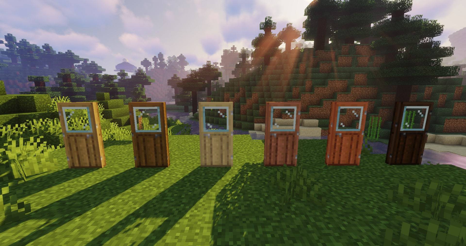 Macaw's Doors Mod (1.20.4, 1.19.4) - Shoji, Metal, Jail, Modern, & More Doors 7