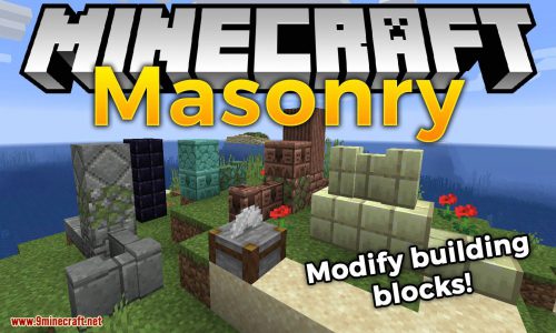 Masonry Mod (1.20.4, 1.16.5) – Modify Building Blocks Thumbnail