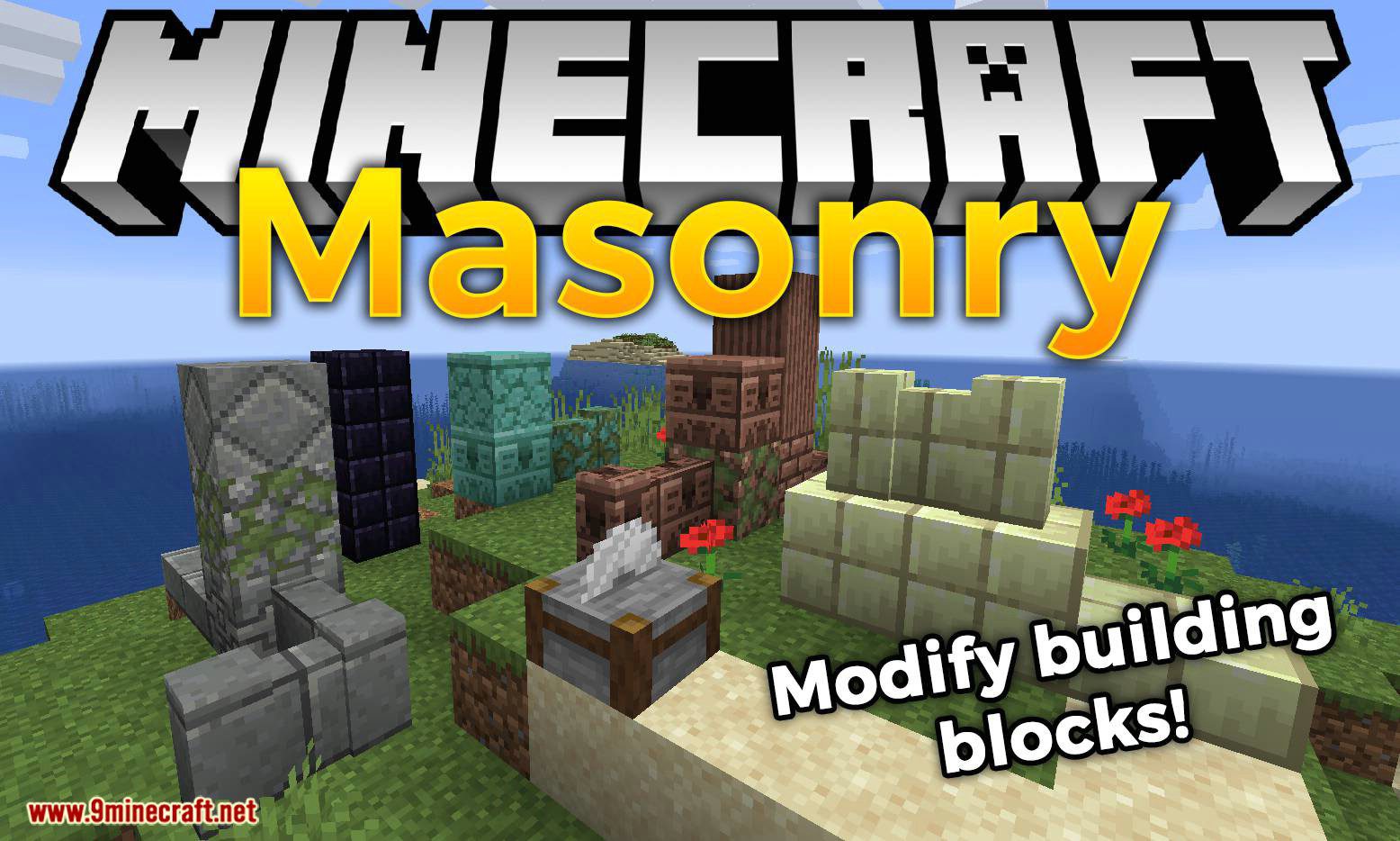 Masonry Mod (1.20.4, 1.16.5) - Modify Building Blocks 1