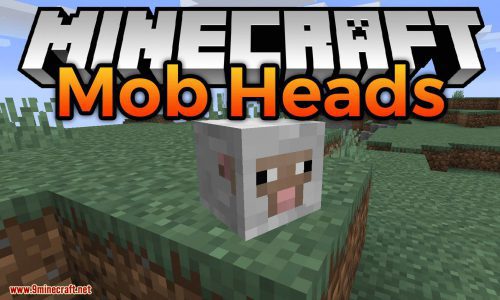 Mob Heads Mod 1.16.5, 1.15.2 (Many Cool Heads) Thumbnail