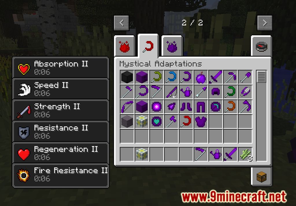 Mystical Adaptations Mod (1.20.1, 1.19.4) - Seeds Extraction, Unique features 12