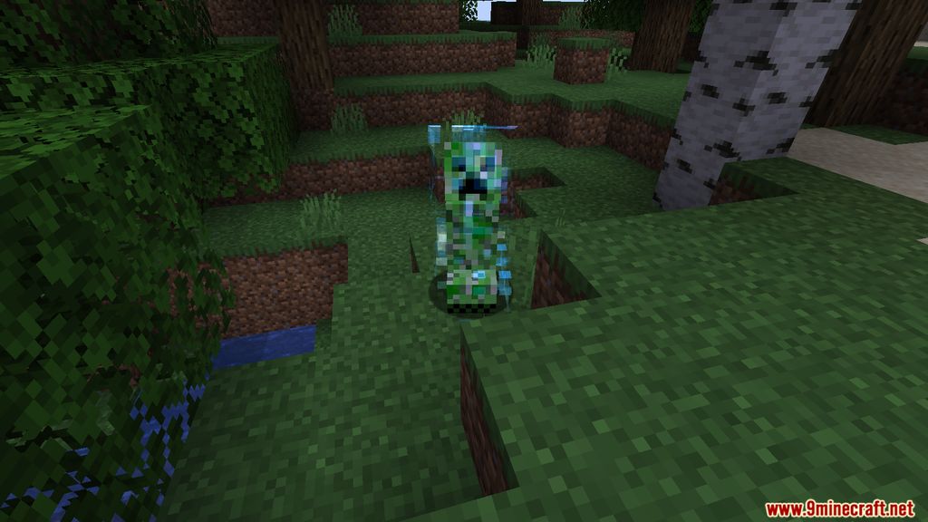 Naturally Charged Creepers Mod (1.20.4, 1.19.4) - Game Difficulty Increase 2