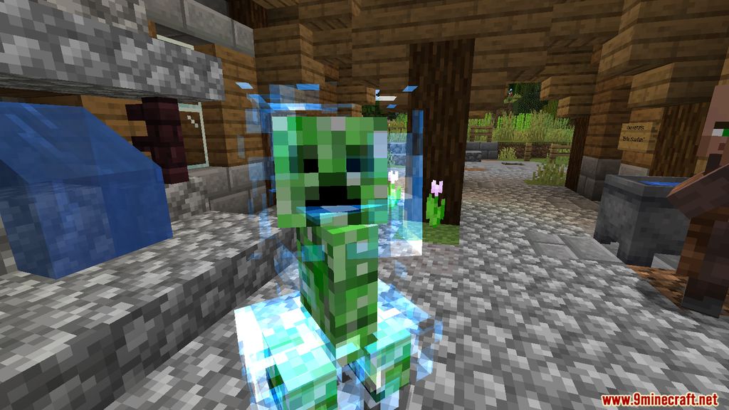 Naturally Charged Creepers Mod (1.20.4, 1.19.4) - Game Difficulty Increase 9