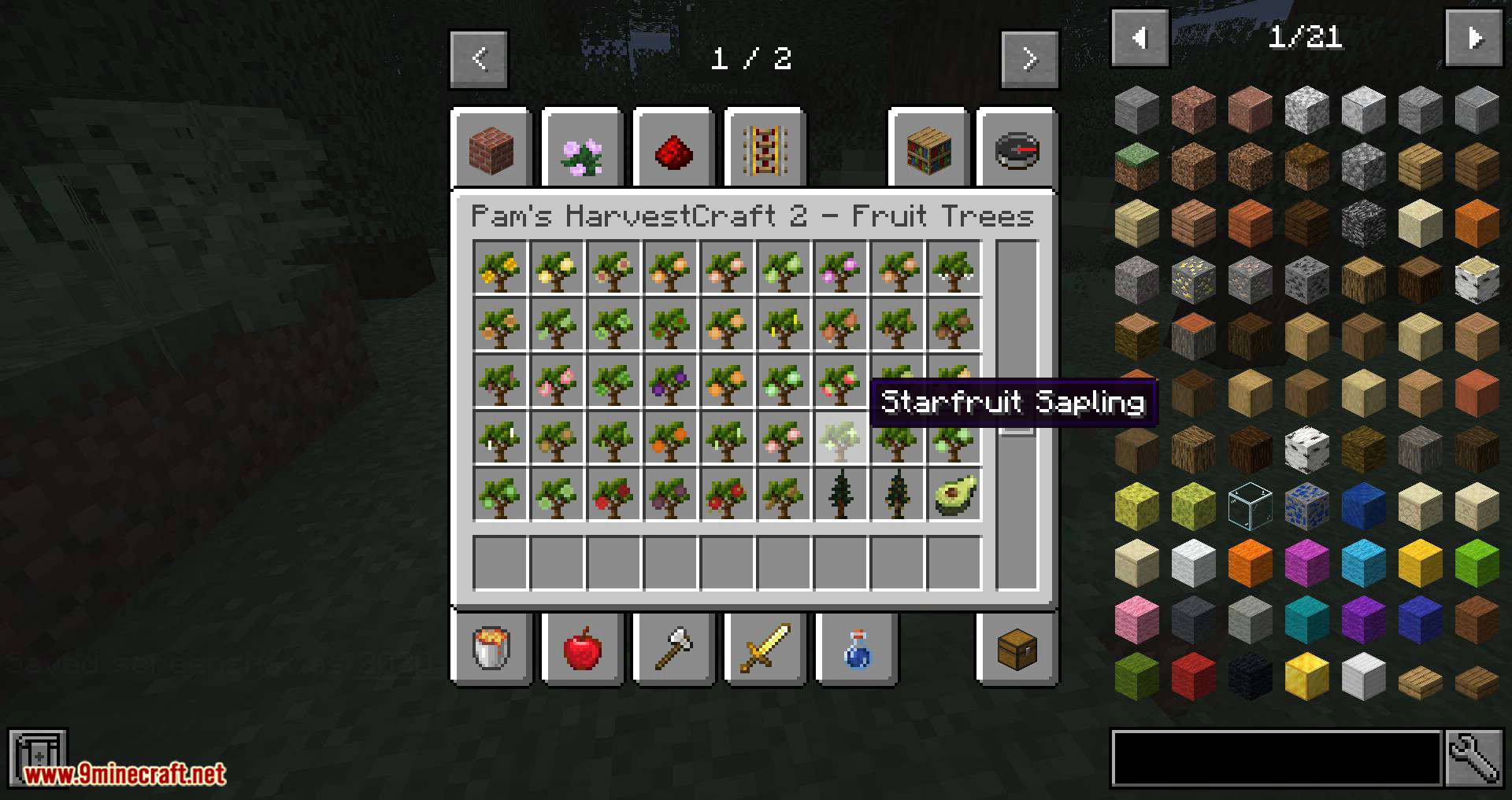 Pam's HarvestCraft 2 - Trees Mod (1.21.1, 1.20.1) - Many New Fruit-Bearing Trees 11