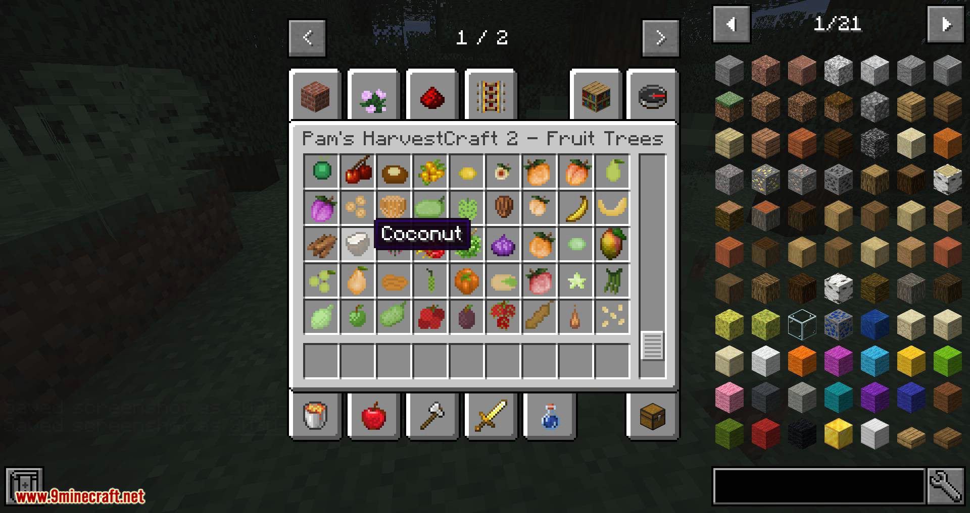 Pam's HarvestCraft 2 - Trees Mod (1.21.1, 1.20.1) - Many New Fruit-Bearing Trees 12