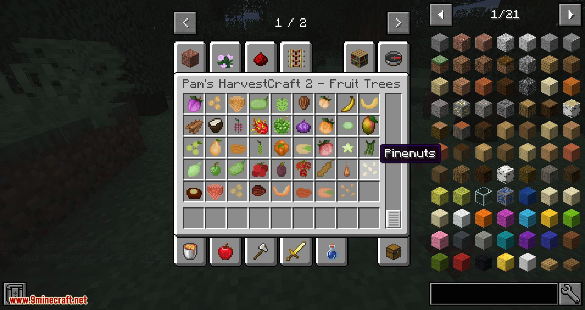 Pam's HarvestCraft 2 - Trees Mod (1.21.1, 1.20.1) - Many New Fruit-Bearing Trees 13