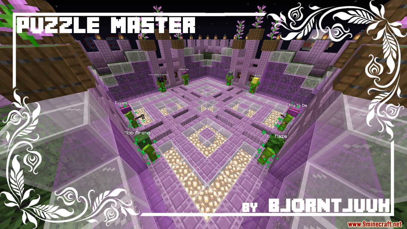 Puzzle Master Map 1.14.4 for Minecraft 1