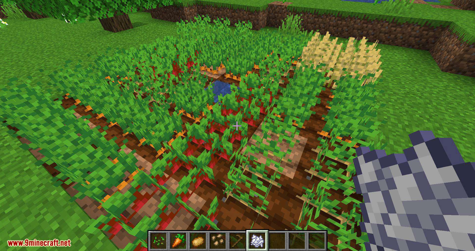 Replanting Crops Mod (1.20.4, 1.19.4) - Auto Replants/Replaces/Reseeds 9