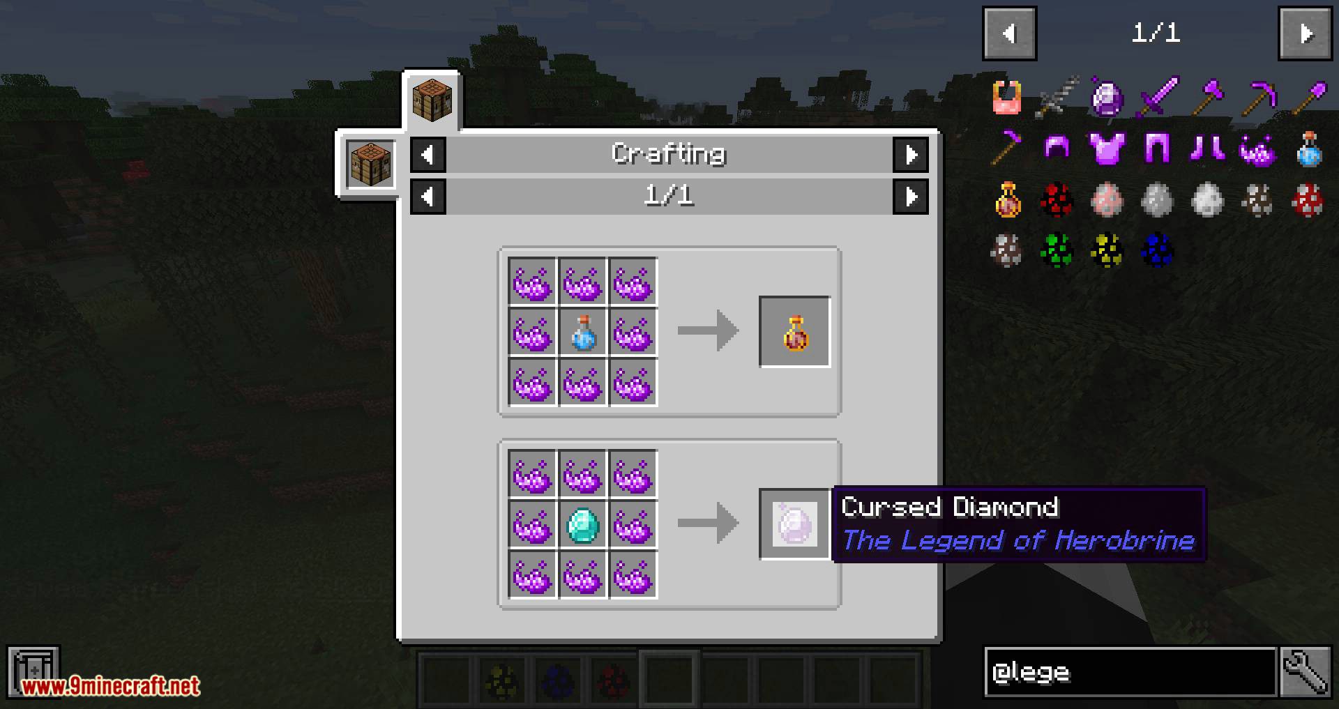 The Legend of Herobrine Mod (1.20.2, 1.16.5) - The Cursed Legend 28