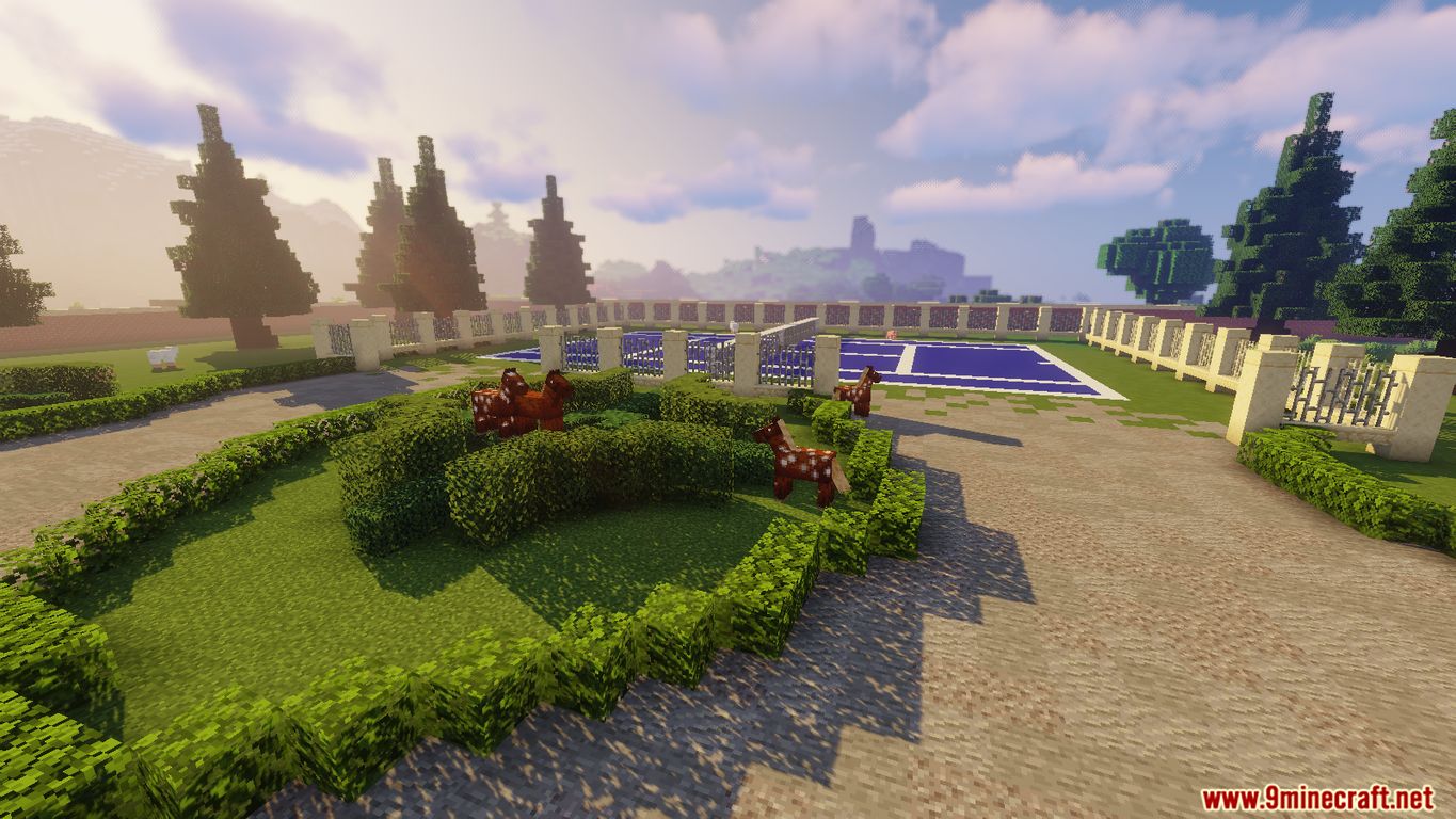 Victorian Lake Mansion Map 1.14.4 for Minecraft 6