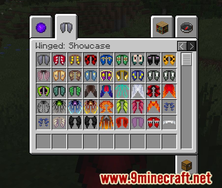 Winged Mod (1.20.1, 1.19.2) - Wings, Elytra Replacements, Body Modifying 19