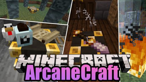 ArcaneCraft 2 Mod (1.17.1, 1.16.5) – Even New Gameplay Thumbnail