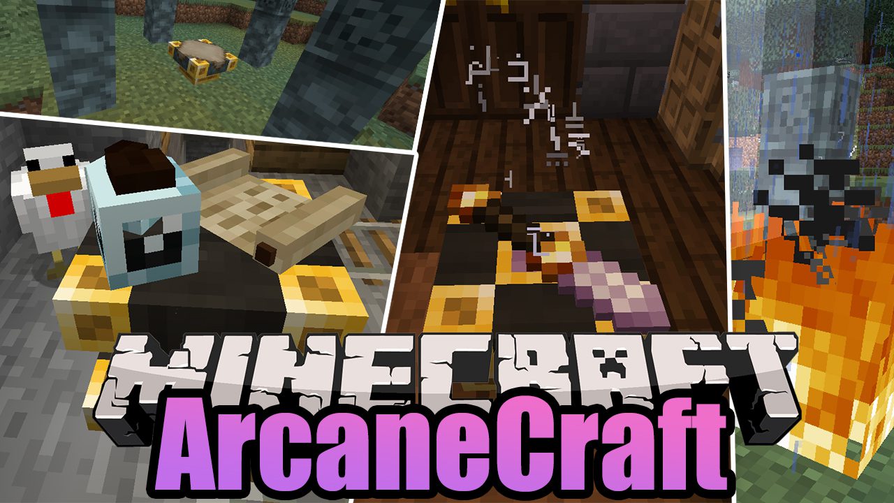 ArcaneCraft 2 Mod (1.17.1, 1.16.5) - Even New Gameplay 1