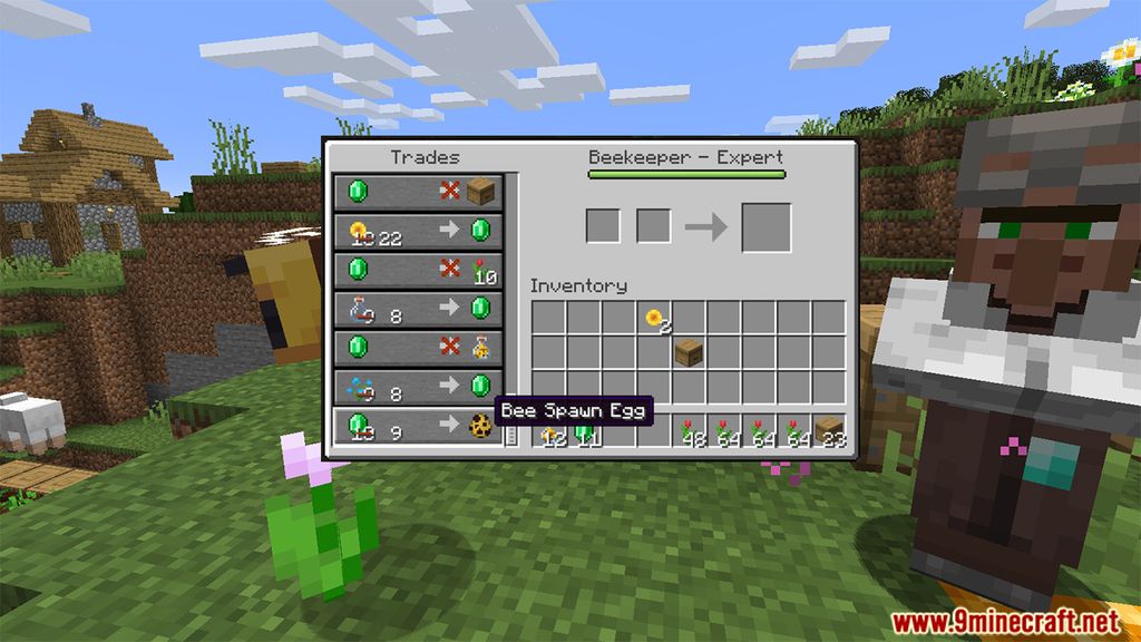 Beekeeper Mod (1.20.4, 1.19.4) - New Villager Profession 6