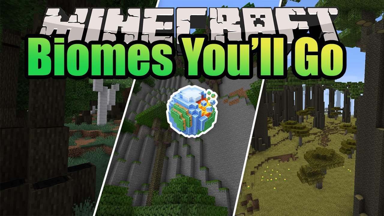 Biomes You'll Go Mod 1.16.5 (New Biomes, Atmosphere) 1