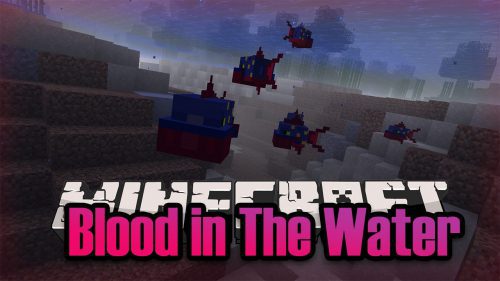 Blood in The Water Mod 1.15.2 (Piranha, Killer Fish) Thumbnail