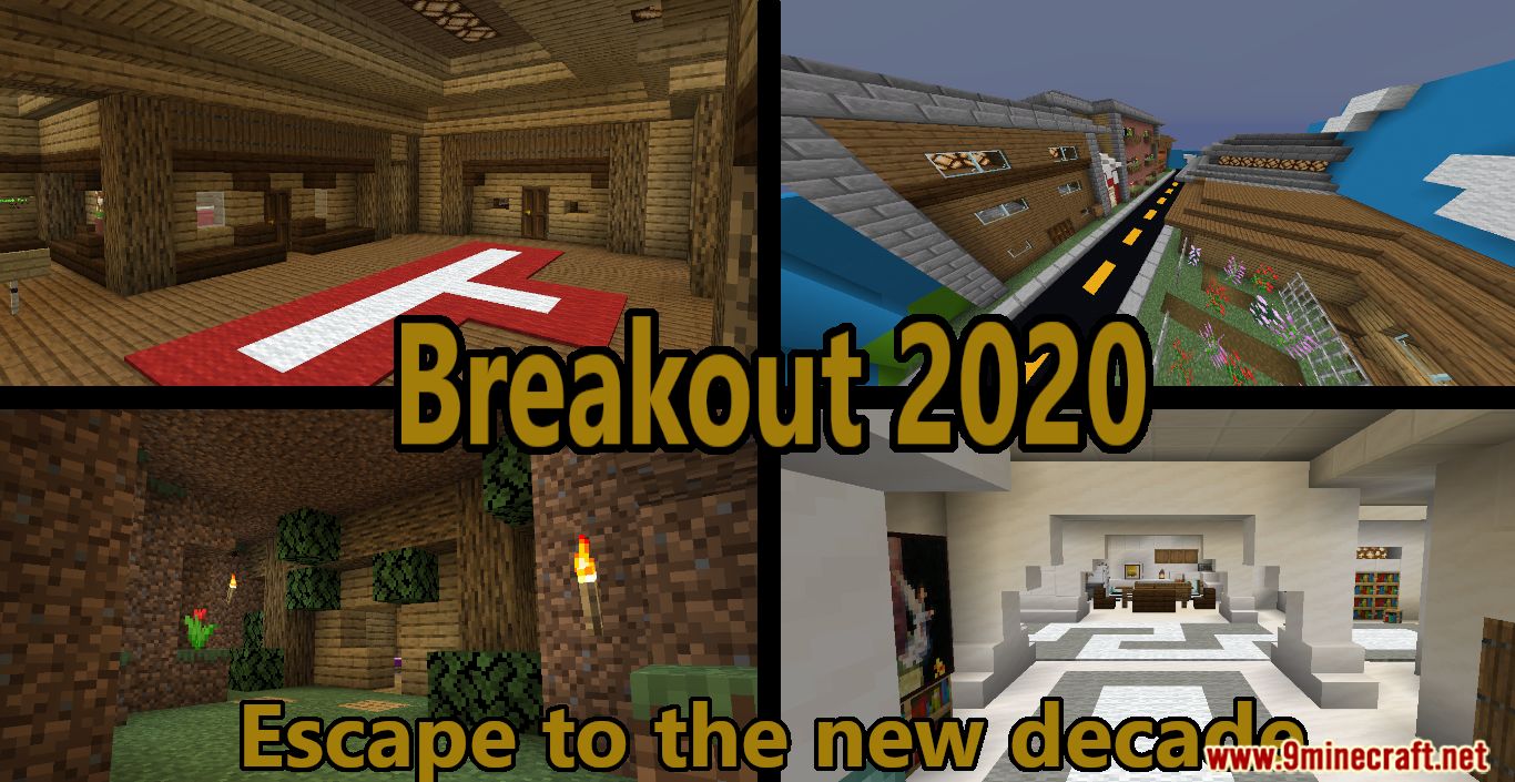 Breakout 2020 Map 1.15.2 for Minecraft 1